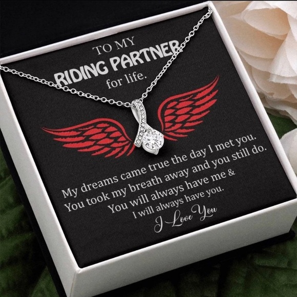 Riding Partner Message Card Jewelry - Picture 2 of 8